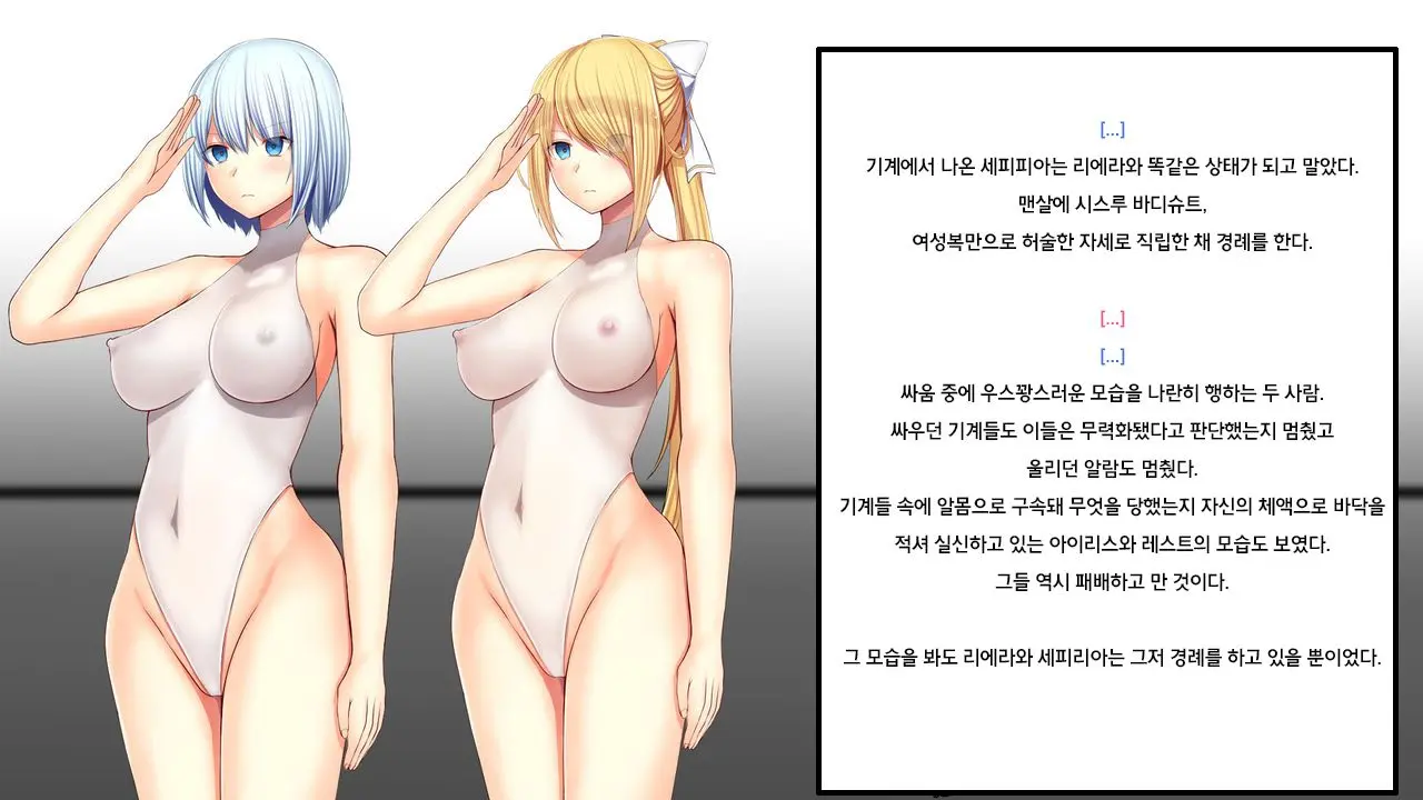 Senhime Bad Ending 2 -Cool Heroine Buzama Haiboku CG Shuu-